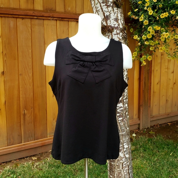 Banana Republic Tops - Banana Republic Black Bow Top